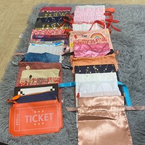 Ipsy and Sephora makeup bags